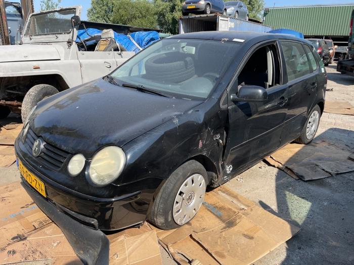 Volkswagen Polo IV 1.4 16V Sloopvoertuig (2004, Zwart)