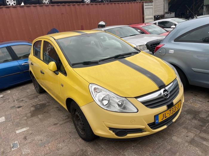 Opel Corsa D 1.0 Sloopvoertuig (2009, Geel)