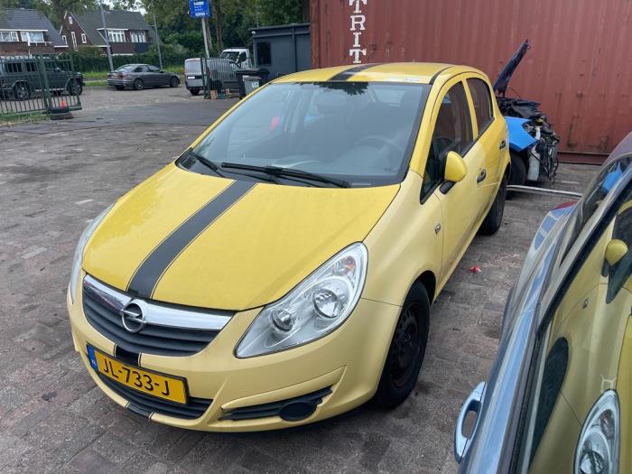 Opel Corsa D 1.0 Sloopvoertuig (2009, Geel)