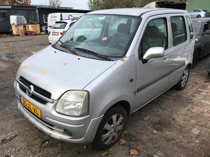 Opel Agila 1.2 16V Sloopvoertuig (2002, Grijs)