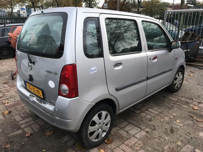 Opel Agila 1.2 16V Sloopvoertuig (2002, Grijs)