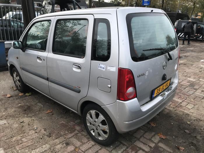 Opel Agila 1.2 16V Sloopvoertuig (2002, Grijs)