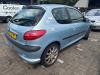 Peugeot 206 2.0 GTI 16V Sloopvoertuig (2001, Grijs)