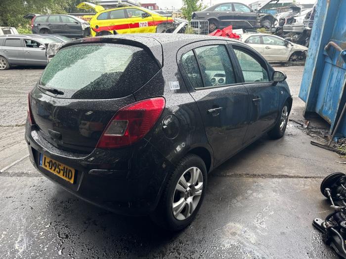 Opel Corsa D 1.2 16V Sloopvoertuig (2008, Zwart)
