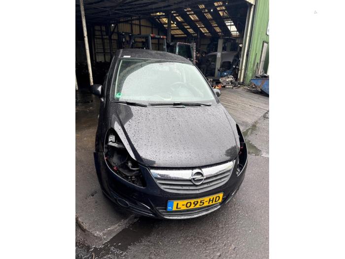 Opel Corsa D 1.2 16V Sloopvoertuig (2008, Zwart)