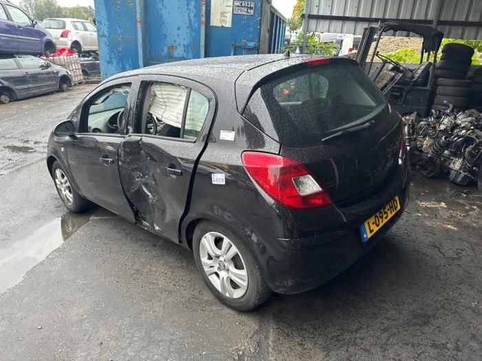Opel Corsa D 1.2 16V Sloopvoertuig (2008, Zwart)