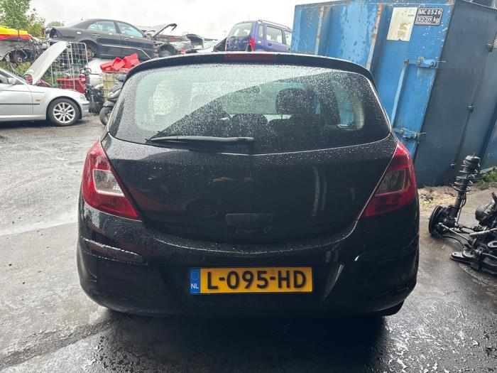Opel Corsa D 1.2 16V Sloopvoertuig (2008, Zwart)