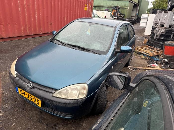 Opel Corsa C 1.2 16V Sloopvoertuig (2002, Blauw)
