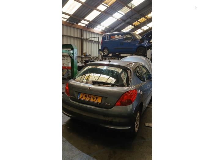 Peugeot 207/207+ 1.4 Sloopvoertuig (2007, Grijs)