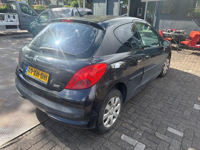 Peugeot 207/207+ 1.4 16V Sloopvoertuig (2007, Zwart)