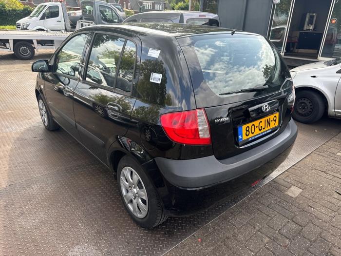 Hyundai Getz 1.4i 16V Sloopvoertuig (2008, Zwart)
