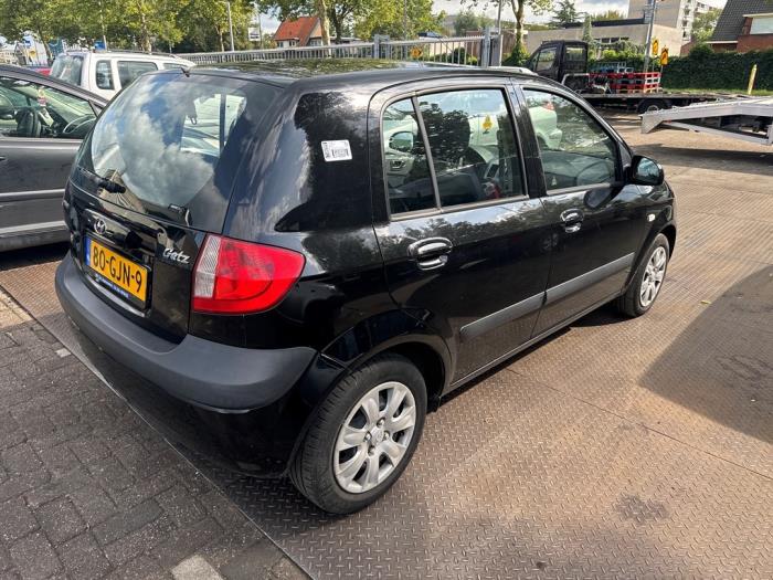 Hyundai Getz 1.4i 16V Sloopvoertuig (2008, Zwart)