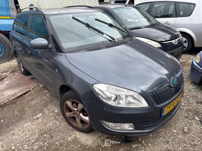 Skoda Fabia II Combi 1.2 TDI 12V Greenline Sloopvoertuig (2012, Grijs)