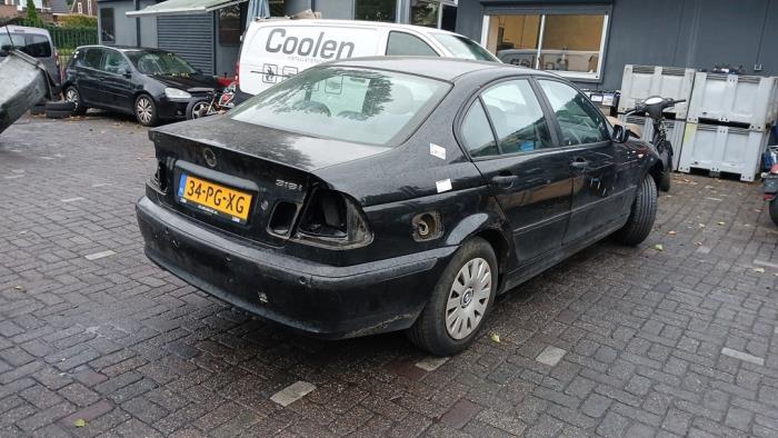 BMW 3 serie 316i 16V Sloopvoertuig (2004, Zwart)