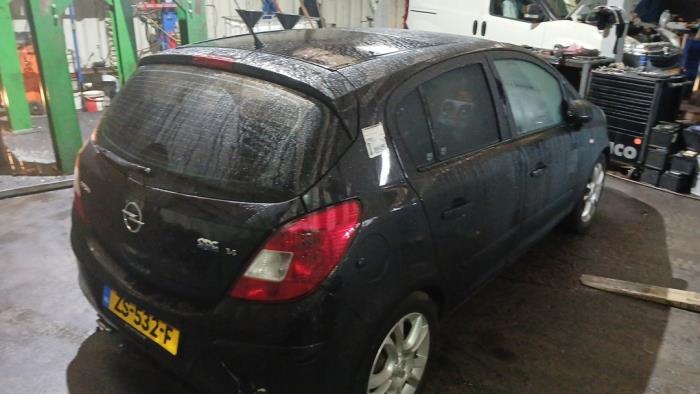 Opel Corsa D 1.4 16V Twinport Sloopvoertuig (2007, Zwart)