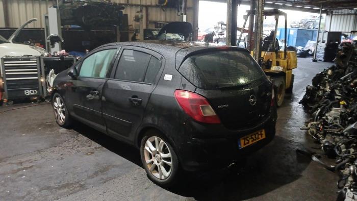 Opel Corsa D 1.4 16V Twinport Sloopvoertuig (2007, Zwart)