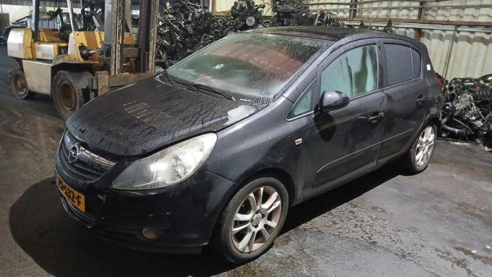 Opel Corsa D 1.4 16V Twinport Sloopvoertuig (2007, Zwart)
