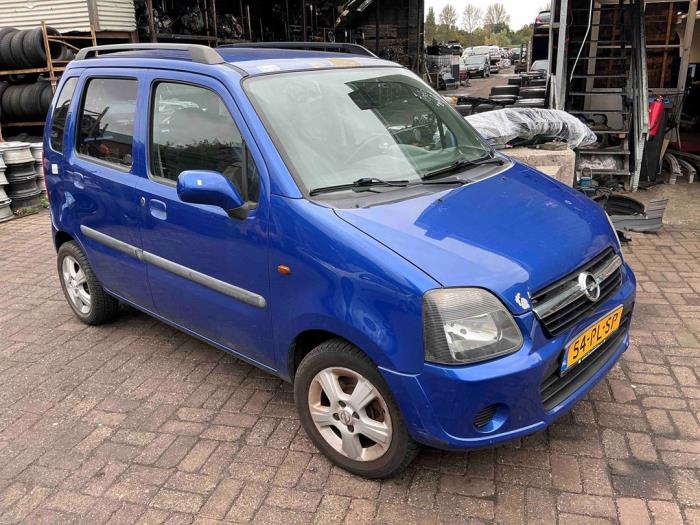 Opel Agila 1.2 16V Sloopvoertuig (2004, Blauw)