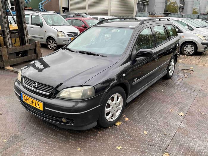 Opel Astra G Caravan 1.6 16V Sloopvoertuig (2003, Zwart)