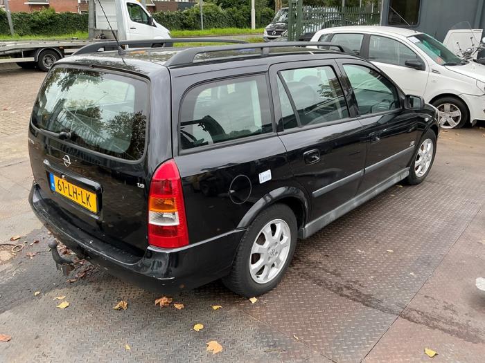 Opel Astra G Caravan 1.6 16V Sloopvoertuig (2003, Zwart)