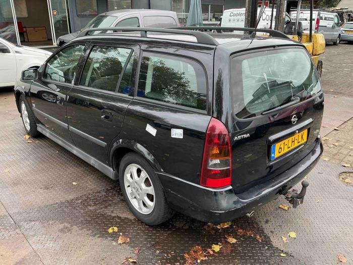 Opel Astra G Caravan 1.6 16V Sloopvoertuig (2003, Zwart)
