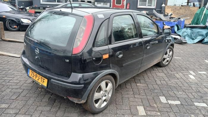 Opel Corsa C 1.2 16V Sloopvoertuig (2004, Zwart)