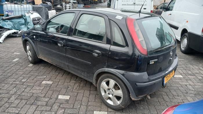 Opel Corsa C 1.2 16V Sloopvoertuig (2004, Zwart)