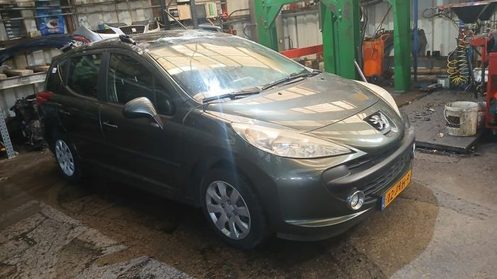Peugeot 207 SW 1.4 16V Vti Sloopvoertuig (2009, Grijs)