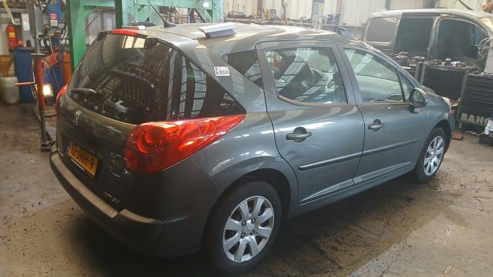 Peugeot 207 SW 1.4 16V Vti Sloopvoertuig (2009, Grijs)