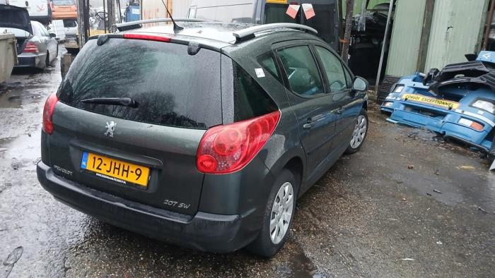 Peugeot 207 SW 1.4 16V Vti Sloopvoertuig (2009, Grijs)