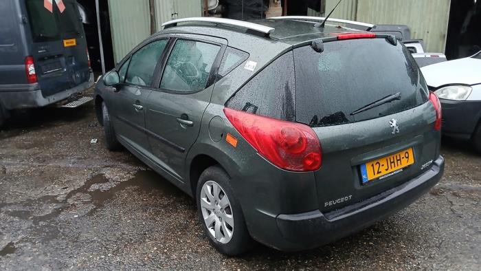 Peugeot 207 SW 1.4 16V Vti Sloopvoertuig (2009, Grijs)
