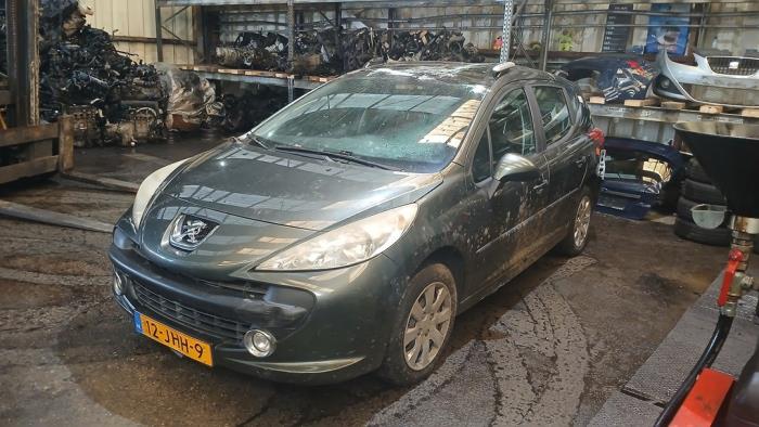 Peugeot 207 SW 1.4 16V Vti Sloopvoertuig (2009, Grijs)