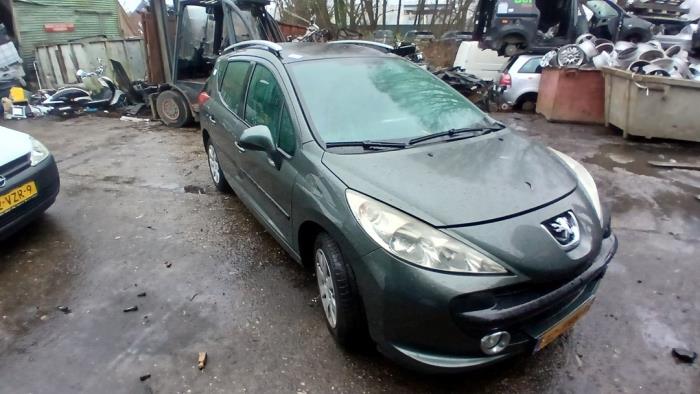 Peugeot 207 SW 1.4 16V Vti Sloopvoertuig (2009, Grijs)