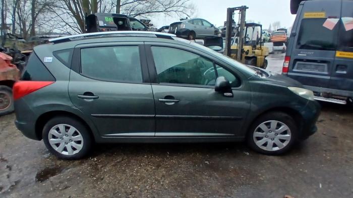 Peugeot 207 SW 1.4 16V Vti Sloopvoertuig (2009, Grijs)
