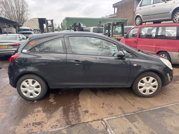 Opel Corsa D 1.2 16V LPG Sloopvoertuig (2013, Zwart)