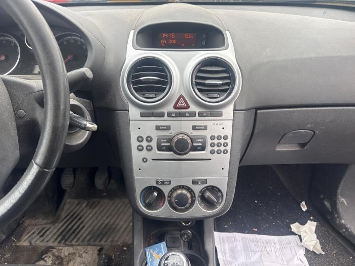 Opel Corsa D 1.2 16V LPG Sloopvoertuig (2013, Zwart)