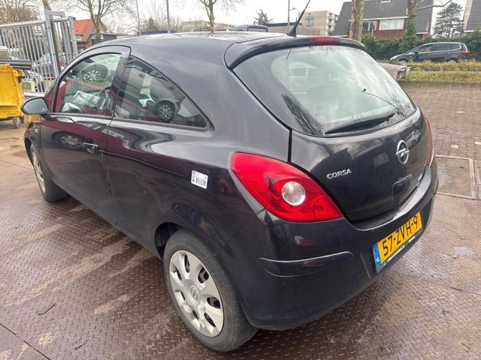 Opel Corsa D 1.2 16V LPG Sloopvoertuig (2013, Zwart)