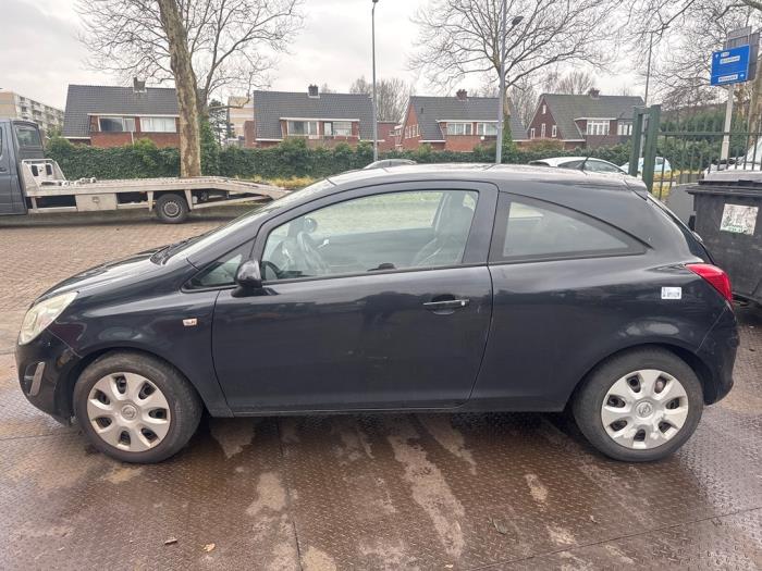 Opel Corsa D 1.2 16V LPG Sloopvoertuig (2013, Zwart)