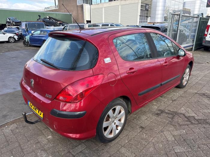 Peugeot 308 1.6 VTI 16V Sloopvoertuig (2007, Rood)
