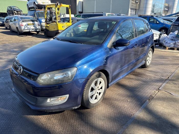 Volkswagen Polo V 1.2 TDI 12V BlueMotion Sloopvoertuig (2011, Blauw)