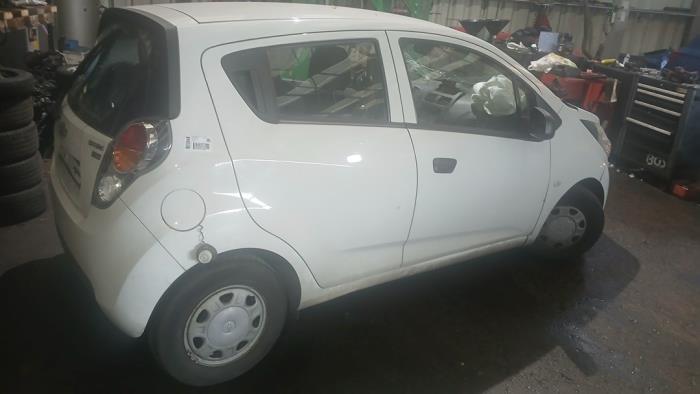 Chevrolet Spark 1.0 16V Bifuel Sloopvoertuig (2012, Wit)