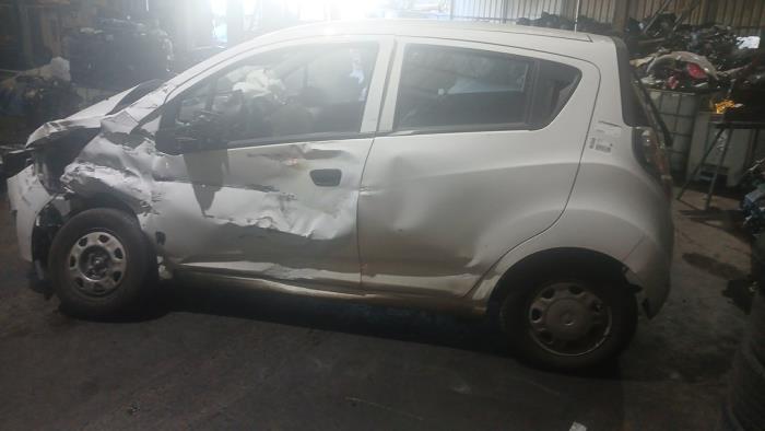 Chevrolet Spark 1.0 16V Bifuel Sloopvoertuig (2012, Wit)