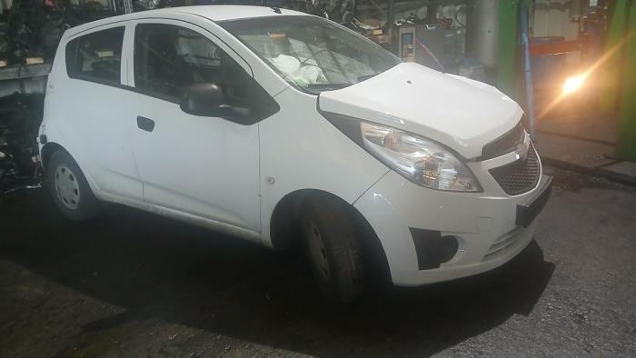 Chevrolet Spark 1.0 16V Bifuel Sloopvoertuig (2012, Wit)