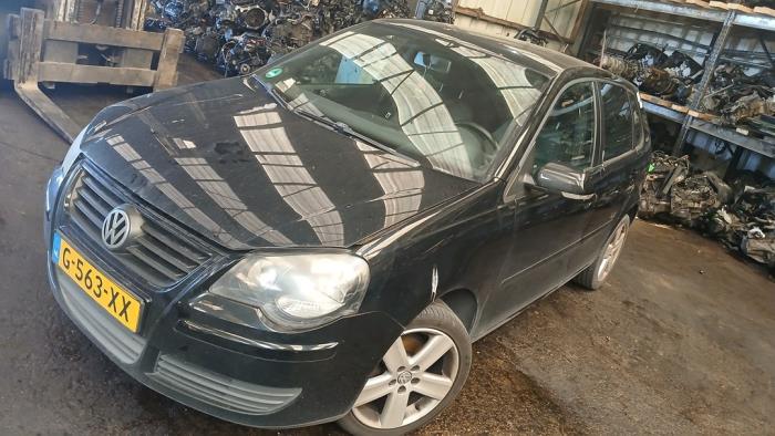 Volkswagen Polo IV 1.4 16V Sloopvoertuig (2009, Zwart)