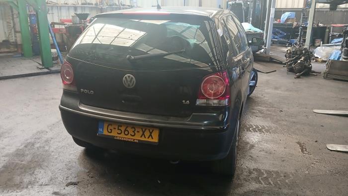 Volkswagen Polo IV 1.4 16V Sloopvoertuig (2009, Zwart)