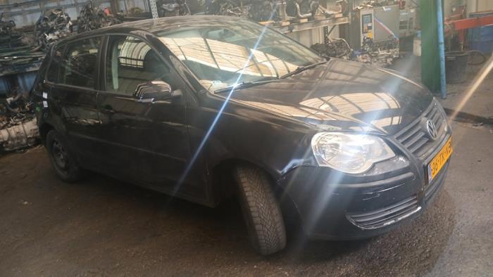 Volkswagen Polo IV 1.4 16V Sloopvoertuig (2006, Zwart)