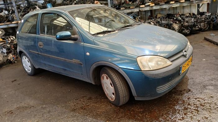 Opel Corsa C 1.2 16V Sloopvoertuig (2001, Groen)