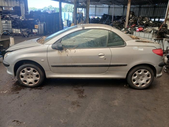 Peugeot 206 CC 1.6 16V Sloopvoertuig (2002, Grijs)