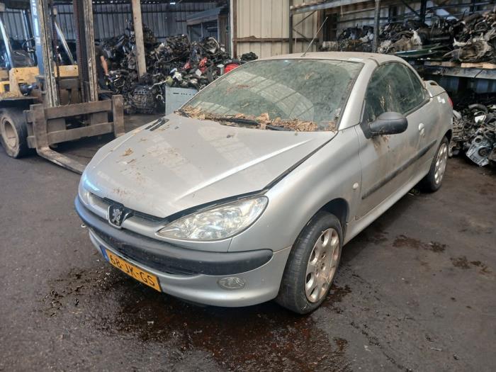 Peugeot 206 CC 1.6 16V Sloopvoertuig (2002, Grijs)