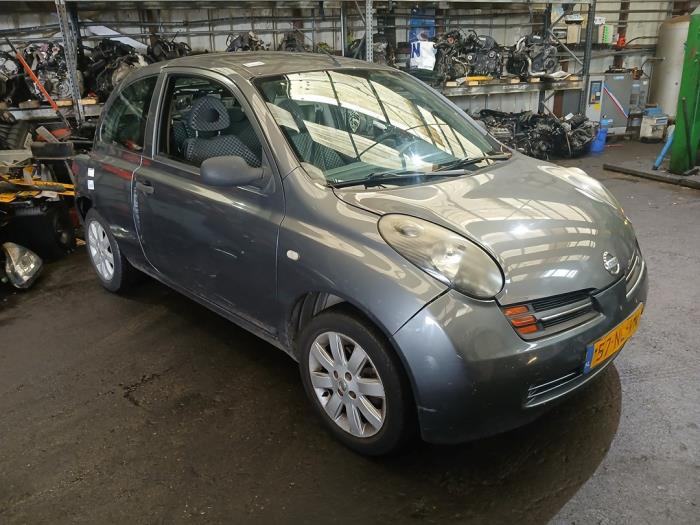Nissan Micra 1.2 16V Sloopvoertuig (2003, Grijs)